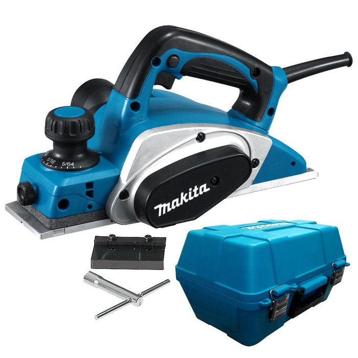 Makita KP0800K 82mm (3-1/4") Planer, 620W, with Carry case