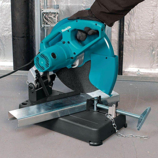 Makita LW1401 355mm (14") Abrasive Cut-Off Saw, 2,200W demo