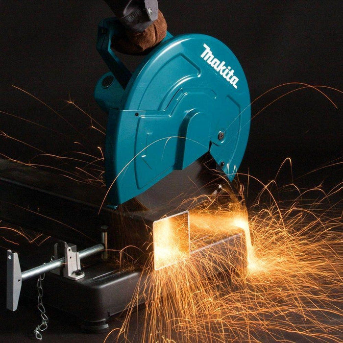 Makita LW1401 355mm (14") Abrasive Cut-Off Saw, 2,200W box section