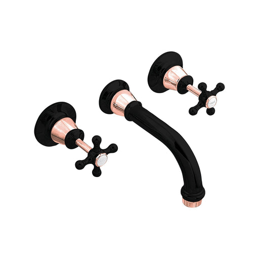 Noosa Bath Set black rose gold