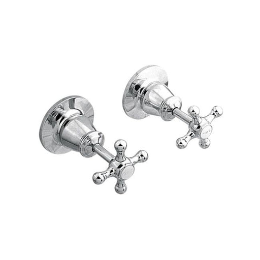 Noosa Wall Top Assembly pair chrome