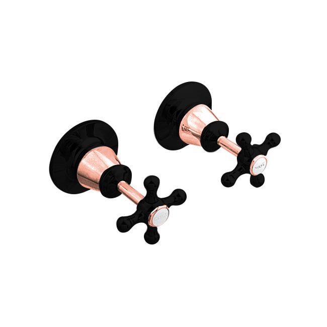 Noosa Wall Top Assembly pair black rose gold