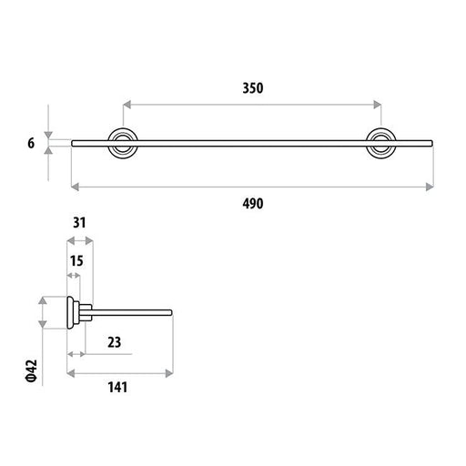 Renovator Glass Shelf specifications