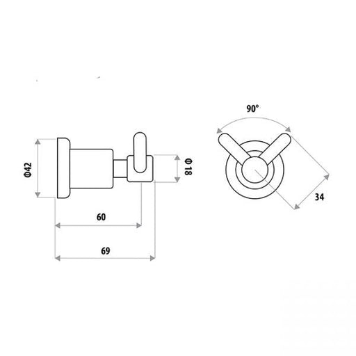 Renovator Robe Hook specifications