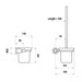 Renovator Toilet Brush & Stand specifications