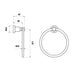 Renovator Towel Ring specifications