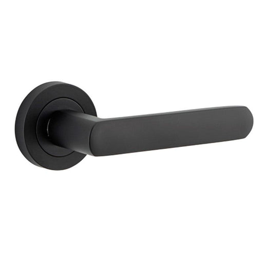 Round Osaka Lever Iver Matt Black