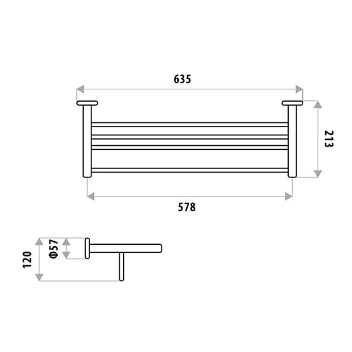 Sabine Towel Rack specifications