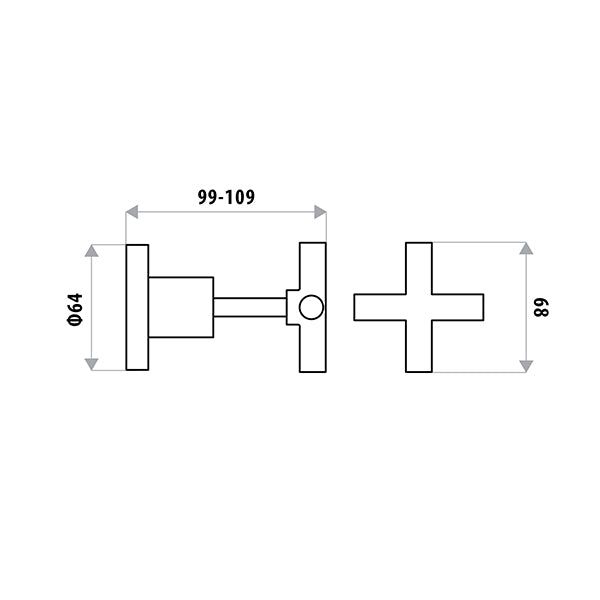 Sabine Wall Top Assembly pair specifications