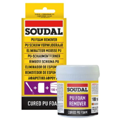 Soudal PU Foam Remover 100ml 115778