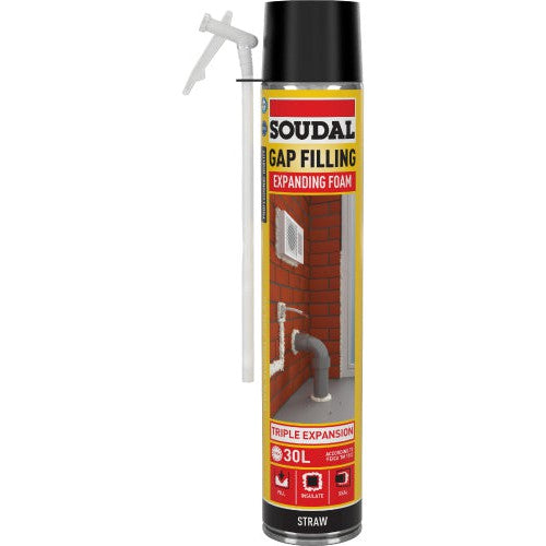 Soudal Straw Gap Filling Expanding Foam 