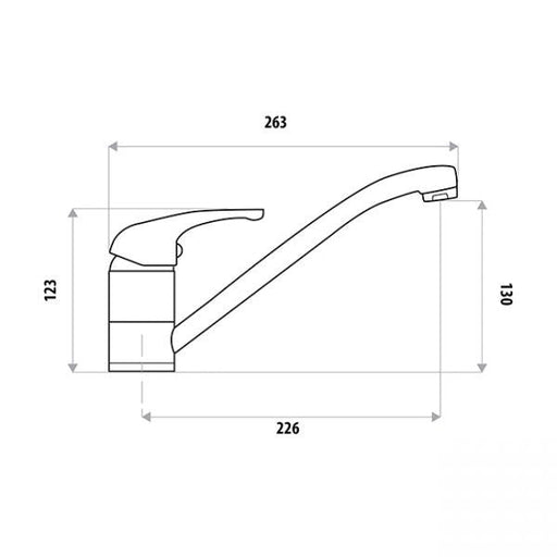 Sydenham Sink Mixer 40mm specifications