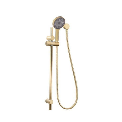 The Gabe Hand Shower On Rail Brushed Gold