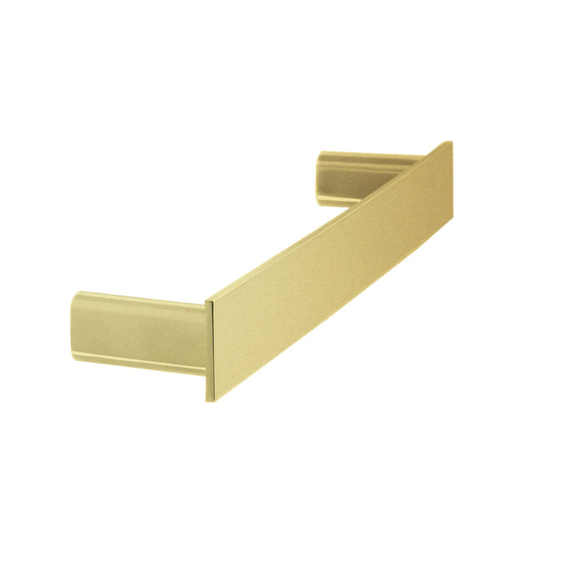 The Gabe Hand Towel Holder brushed gold