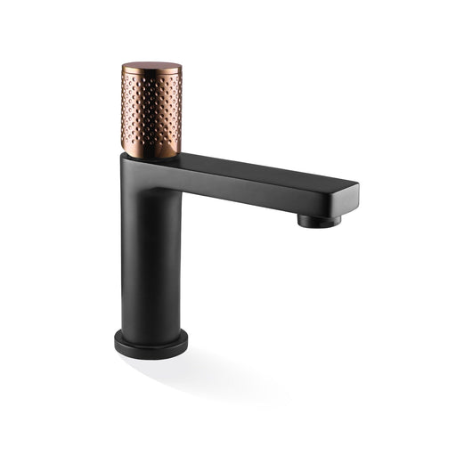 The Gabe Standard Basin Mixer black rose gold