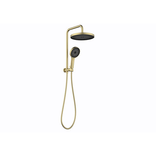 The Gabe Twin Shower Brushed Gold