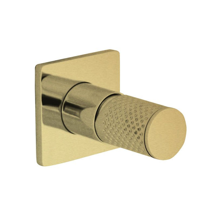 The Gabe Wall Mixer brushed gold