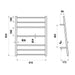 Towel Ladder - 7 Rung specifications