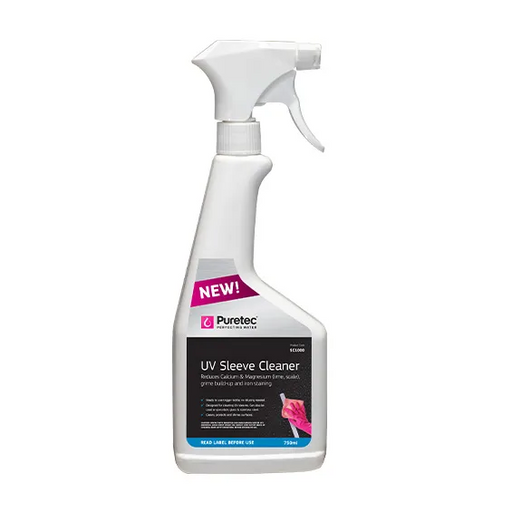 UV Sleeve Cleaner and Descaler