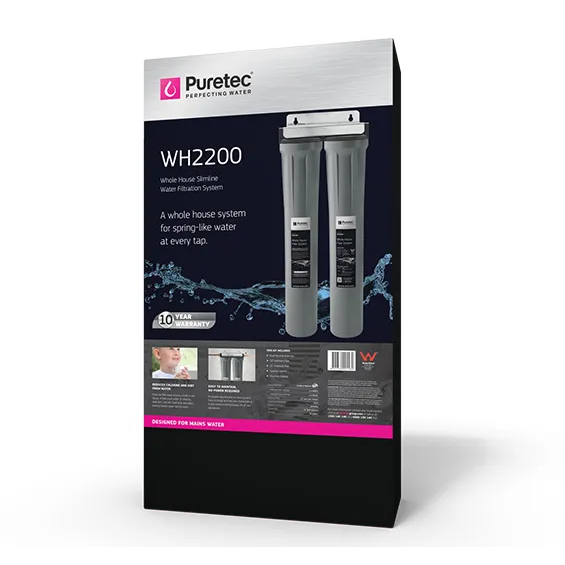 WH2200 Whole House Slimline Twin Water Filter