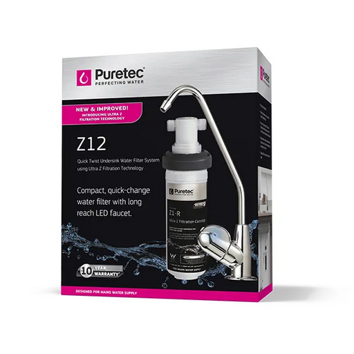 Z12 Quick Twist Tap & Water Filter Kit Box