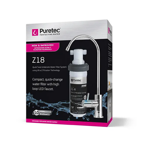 Z18 Quick Twist Tap & Water Filter Kit Box